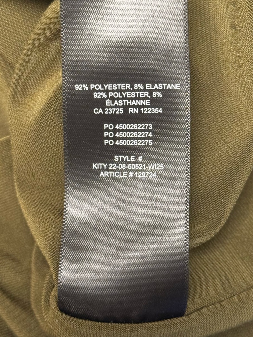Aritzia Ten by Babaton Myrna Dress - Smooth Matter™ Scoopneck Mini - Green - L - Picture 4 of 9